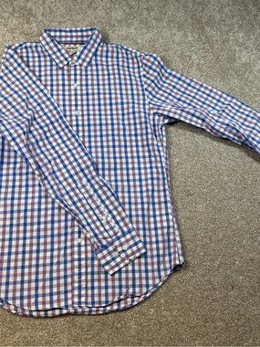 Goodthreads Slim Fit Plaid Button-Down Shirt - Blue & Purple